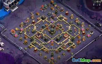 Top Copy Base Layout for Clash of Clans Town Hall 17 #49794