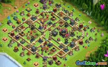 Top Town Hall 17 Clash of Clans Base Layouts #49844