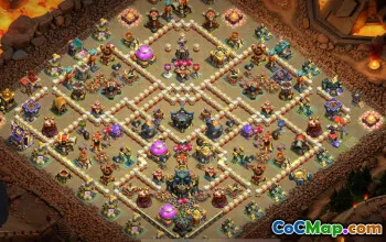 Copy TH17 Base Layouts for Clash of Clans #49853