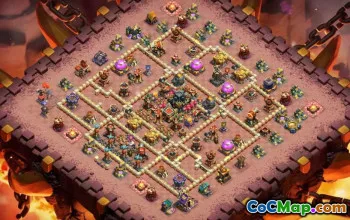 Top Town Hall 17 Base Layouts with Copy Link #49855