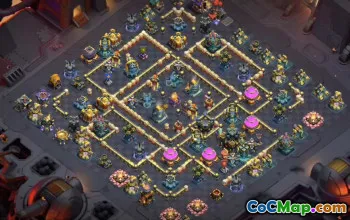 Best Copy Base Layouts for TH17 in Clash of Clans #49864