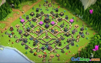Copy Town Hall 17 Base Layouts for Clash of Clans #49872