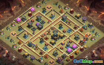 Best Clash of Clans Town Hall 17 Base Layouts #49875