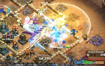 town hall 17, trophy/war base layout #49884