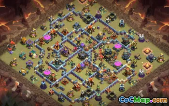 Top CoC TH17 Base Layouts & Map Links #49886