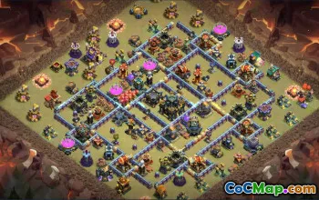 Best Copy Base Layout for TH17 Clash of Clans #49888