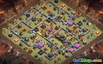 Best Copy Base Layout for Town Hall 17 #49895