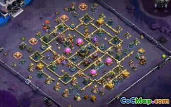 Top Copy Base Layouts for Clash of Clans TH17 #49921