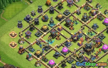 Top Town Hall 17 Base Layouts for Clash of Clans #49923