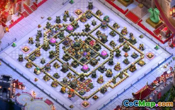Top Copy Base Layouts for CoC Town Hall 17 #49926