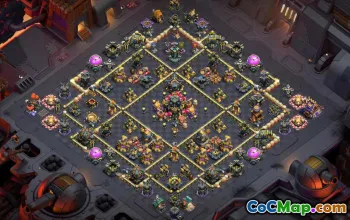Top Clash of Clans Level 17 Base Layouts #49927