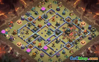 Top Town Hall 17 Base Layouts for Clash of Clans #49934