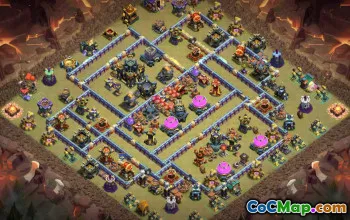Top TH17 Base Layouts for Clash of Clans #49936