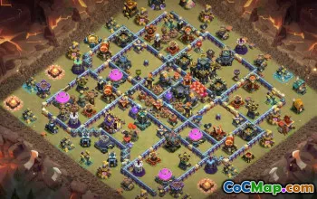 Top Copy Base Layouts for Clash of Clans TH17 #49937