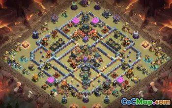 Copy Town Hall 17 Base Layouts for Clash of Clans #49939