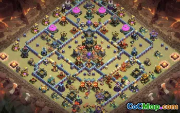 Copy Town Hall 17 Base Layouts for Clash of Clans #49941