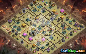 Top CoC Town Hall 17 Base Layouts to Copy #49956