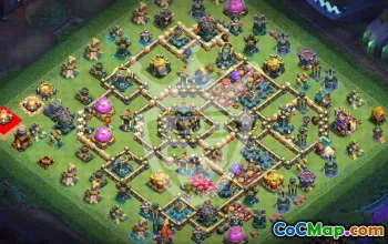 Copy Town Hall 17 Base Layouts for Clash of Clans #49968