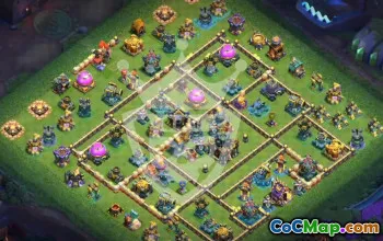 Top Copy Base Layouts for Town Hall 17 #49975