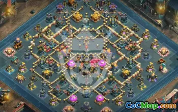 Copy TH17 Clash of Clans Base Layouts #49979