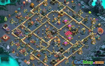 Top Town Hall 17 Base Layouts with Copy Link #50006