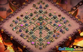 Top Clash of Clans TH17 Base Layouts with Links #50014