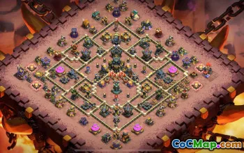 Top Clash of Clans TH17 Base Layouts #50016