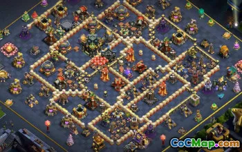 Top Clash of Clans TH17 Base Layouts to Copy #50018