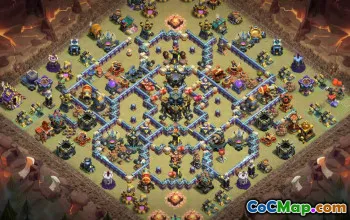 Top Town Hall 17 Base Layouts for Clash of Clans #50054