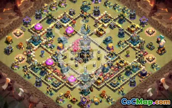 Top Clash of Clans Town Hall 17 Base Layouts #50055