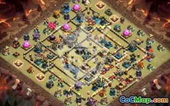 Top Copy Base Layouts for TH17 in Clash of Clans #50057