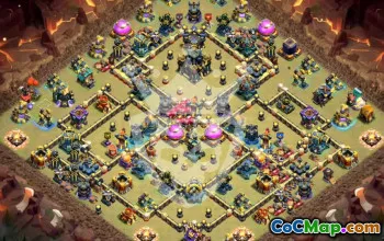 Copy Town Hall 17 Base Layouts for Clash of Clans #50058