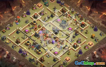 Top Copy Base Layouts for Clash of Clans Town Hall 17 #50108