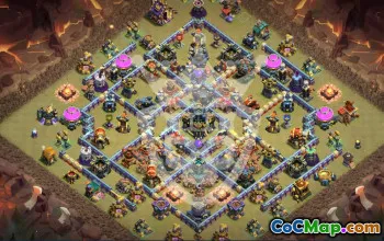 Best Copy Base Layout for Town Hall 17 #50129