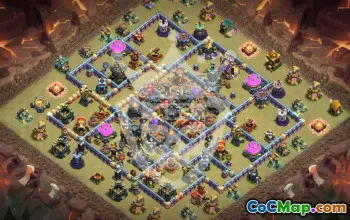 Copy TH17 Base Layouts for Clash of Clans #50411