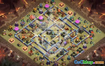 Top Clash of Clans TH17 Base Layouts #50412