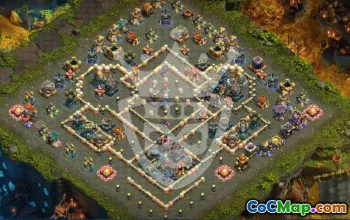 Top Clone Base Layout for Town Hall 17 #50415