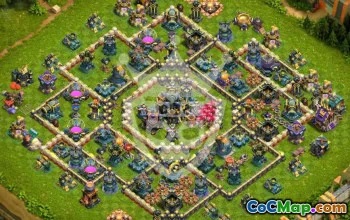 Top Clash of Clans TH17 Base Layouts & Maps #50418