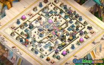 Copy TH17 Base Layouts for Clash of Clans #50426