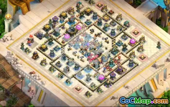 Top Town Hall 17 Base Layouts with Copy Link #50427
