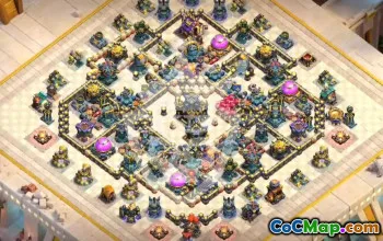 Top Town Hall 17 Base Layouts with Copy Links #50428