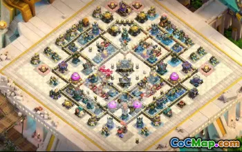 Top Copy Base Layout for TH17 Clash of Clans #50429