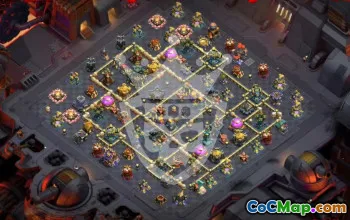 Copy Town Hall 17 Base Layouts with Link #50437