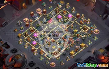 Ultimate Copy Base Layout for Clash of Clans TH17 #50440
