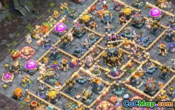 Best Copy Base Layout for TH17 Clash of Clans #50458