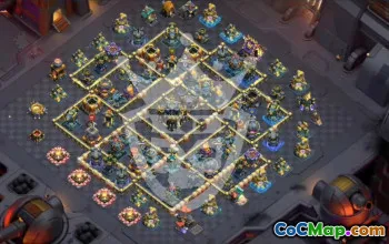 Top Copy Base Layout for Town Hall 17 #50467