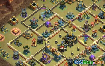 Best Copy Base Layout for Town Hall 17 #50486