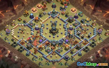 Top Town Hall 17 Base Layouts for Clash of Clans #50491