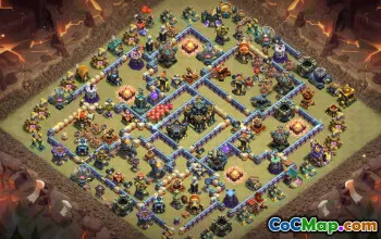 Top Town Hall 17 Base Layouts & Maps #50493