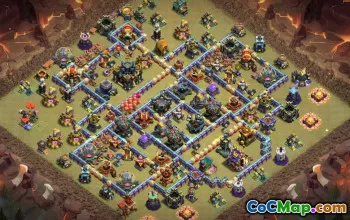 Top Clash of Clans Town Hall 17 Base Layouts #50816